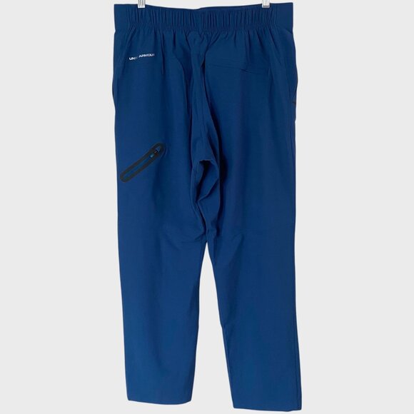 Under Armour Performance Stretch Golf Pants Blue Men's Large Athletic Activewear - Picture 3 of 9